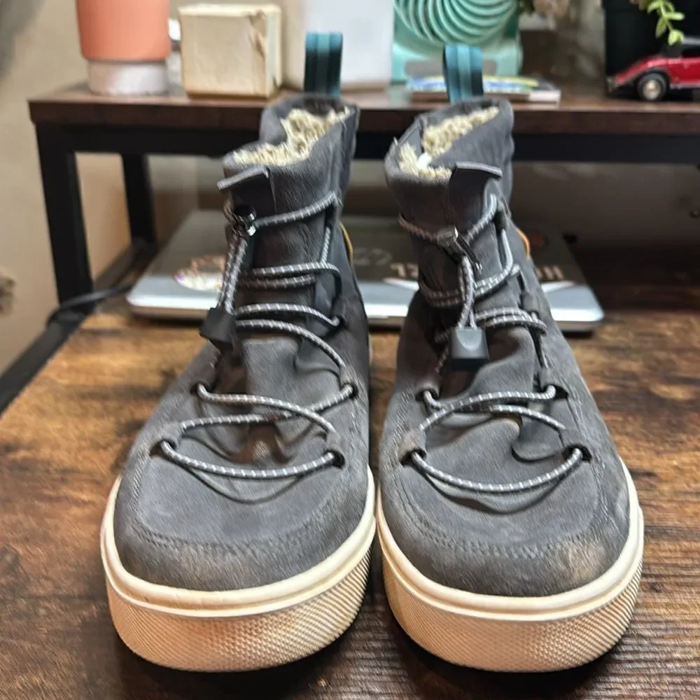 TOMS Travel Lite Alpine Winter Casual Boots Ankle - Blue‎ Size 11.5